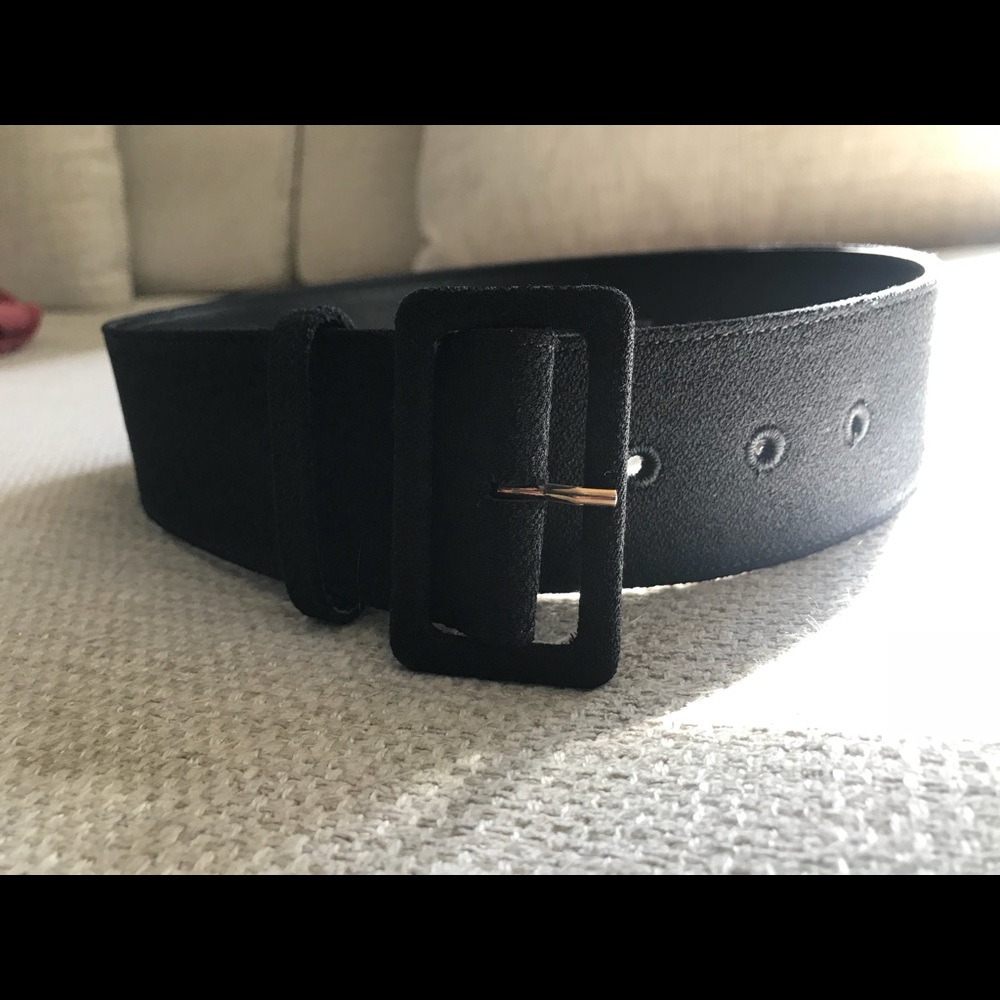 Black Leather Marni Belt